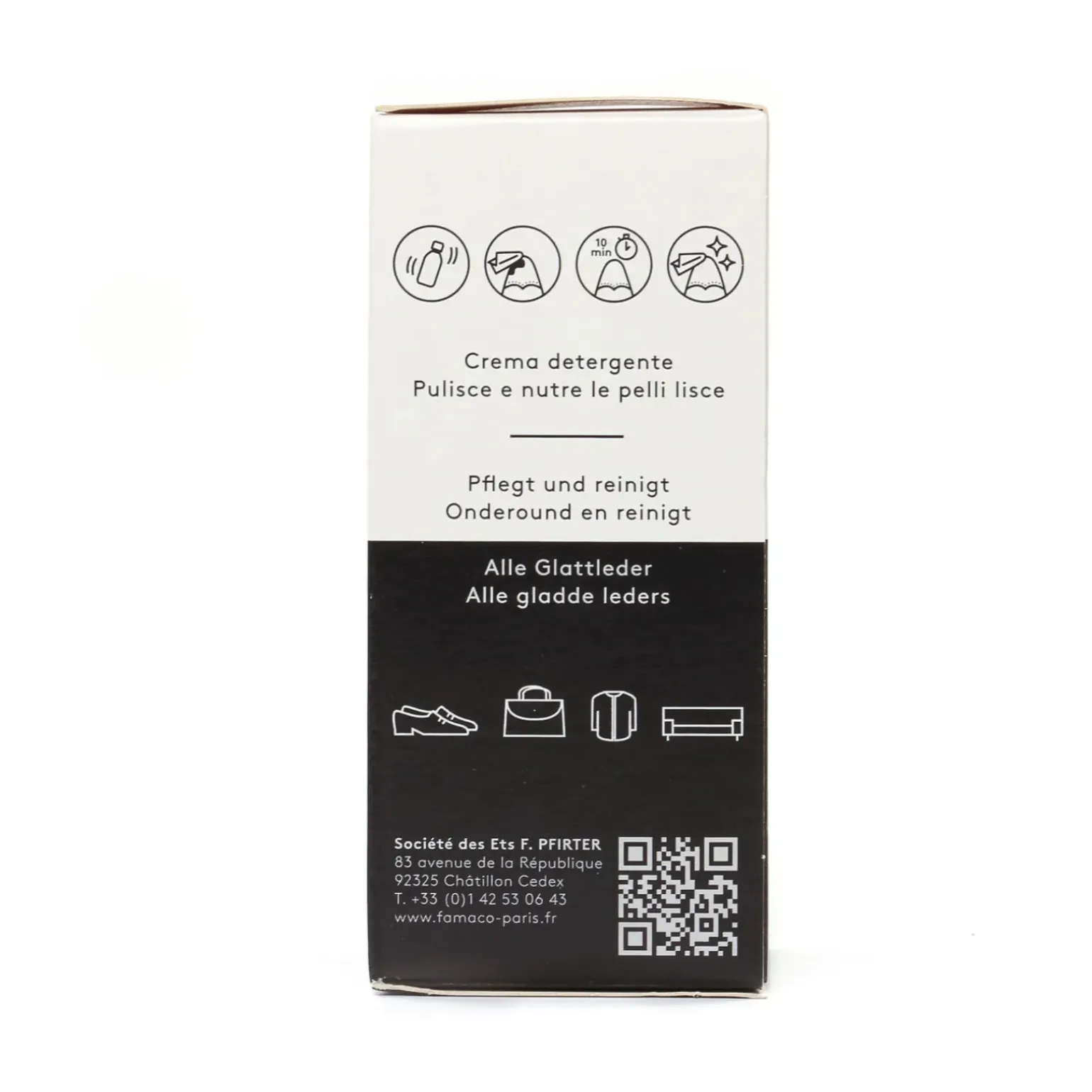 Nettoyants Famaco Lait Nettoyant Cuir Lisse