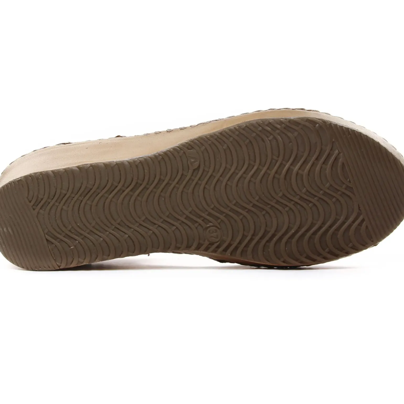 Nu-Pieds Compensés Altex Valma Brun