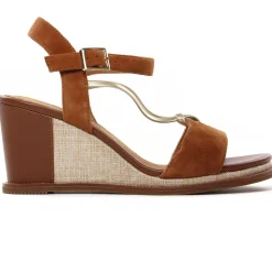 Nu-Pieds Compensés Fugitive Irdil Camel