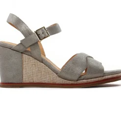 Nu-Pieds Compensés Fugitive Iroize Sand