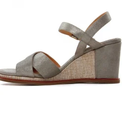Nu-Pieds Compensés Fugitive Iroize Sand