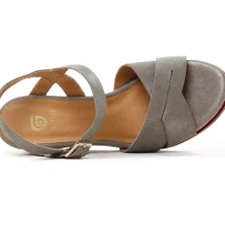 Nu-Pieds Compensés Fugitive Iroize Sand