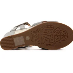Nu-Pieds Compensés Fugitive Iroize Sand