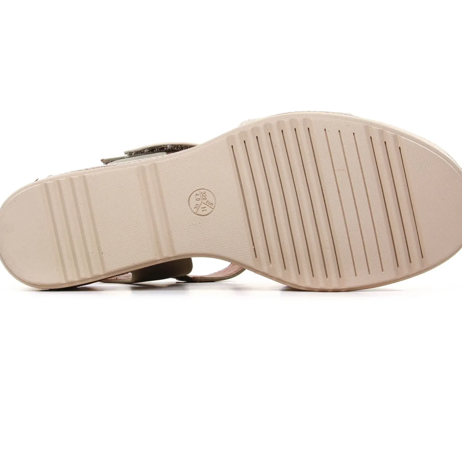 Nu-Pieds Compensés Jana 28364 Beige Sage