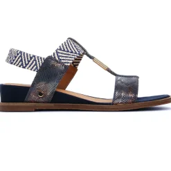 Nu-Pieds Compensés Mamzelle Obole Navy