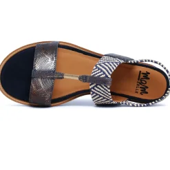 Nu-Pieds Compensés Mamzelle Obole Navy