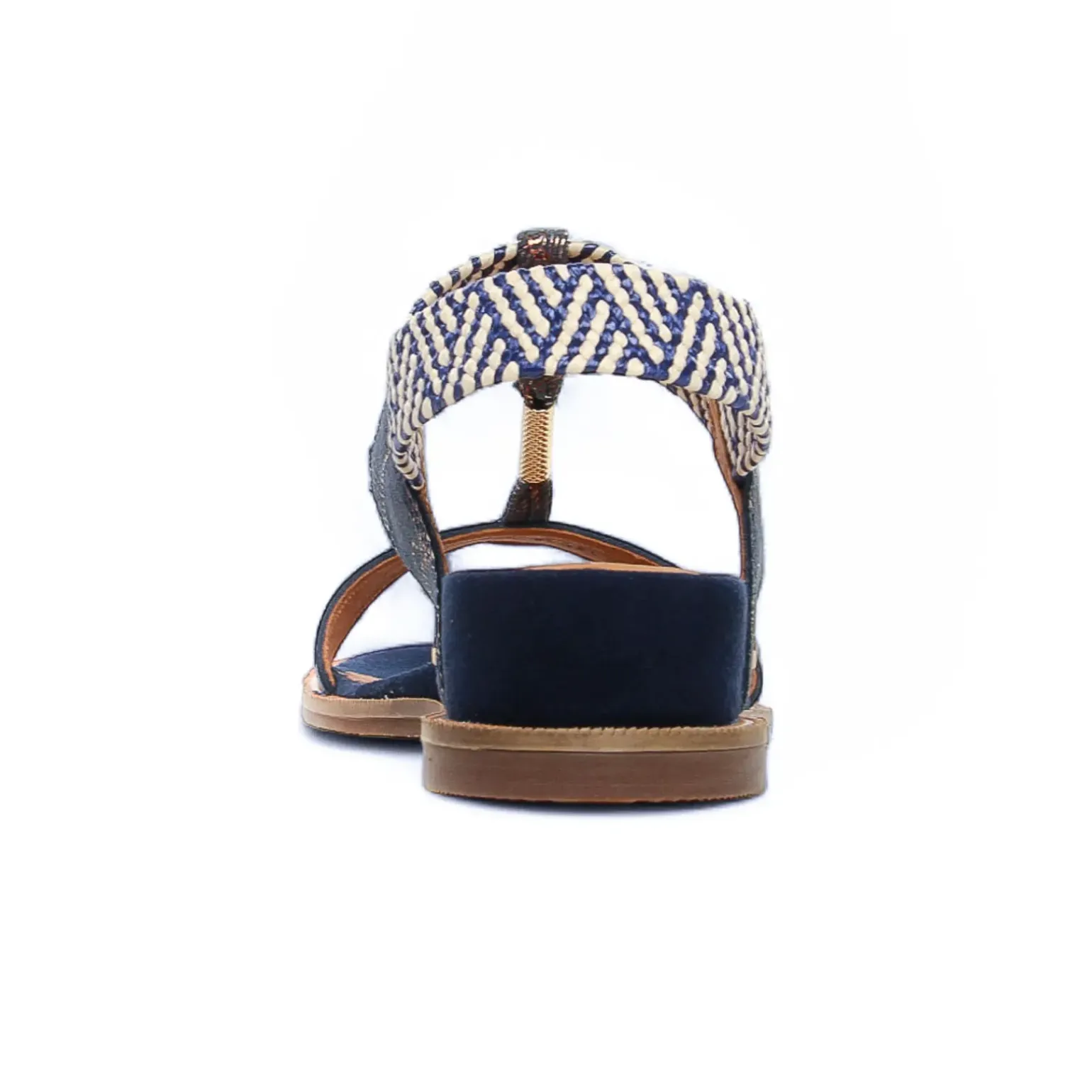 Nu-Pieds Compensés Mamzelle Obole Navy