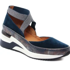 Nu-Pieds Compensés Mamzelle Volou Navy Navy