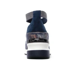 Nu-Pieds Compensés Mamzelle Volou Navy Navy