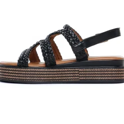 Nu-Pieds Compensés Marco Tozzi 28700 Black