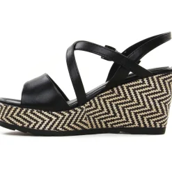 Nu-Pieds Compensés Marco Tozzi 28371 Black