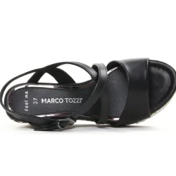 Nu-Pieds Compensés Marco Tozzi 28371 Black