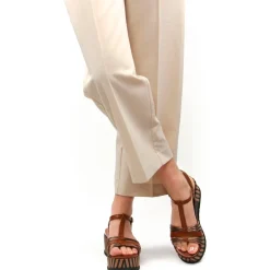 Nu-Pieds Compensés Marco Tozzi 28506 Cognac Ant Com
