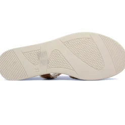 Nu-Pieds Compensés Marco Tozzi 28700 Gold