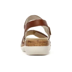 Nu-Pieds Compensés Remonte R6860-24 Muskat Antique