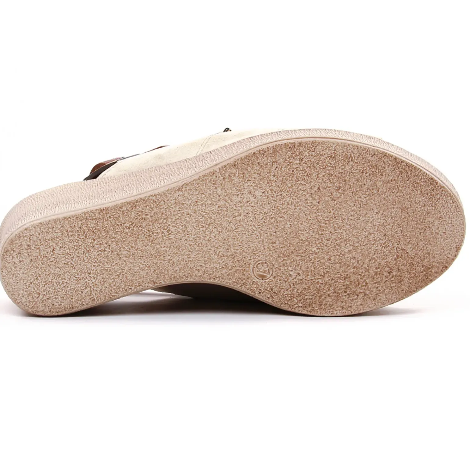 Nu-Pieds Compensés Scarlatine F450 Beige