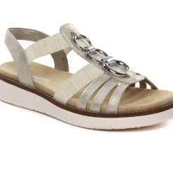 Nu-Pieds Remonte D2073-60 Muschel Beige