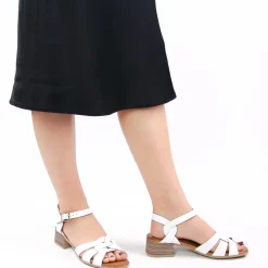 Nu-Pieds Scarlatine Jadis Blanc
