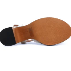 Nu-Pieds Semelle Liège Marco Tozzi 28394 Silver