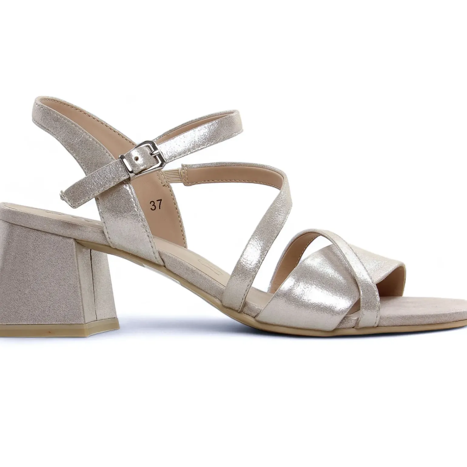 Nu-Pieds Talon Caprice 28300 Taupe Sue Met