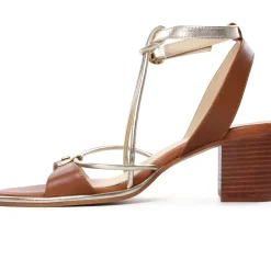 Nu-Pieds Talon Les Tropeziennes Lilon Tan