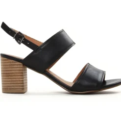 Nu-Pieds Talon Marco Tozzi 28301 Black Antic