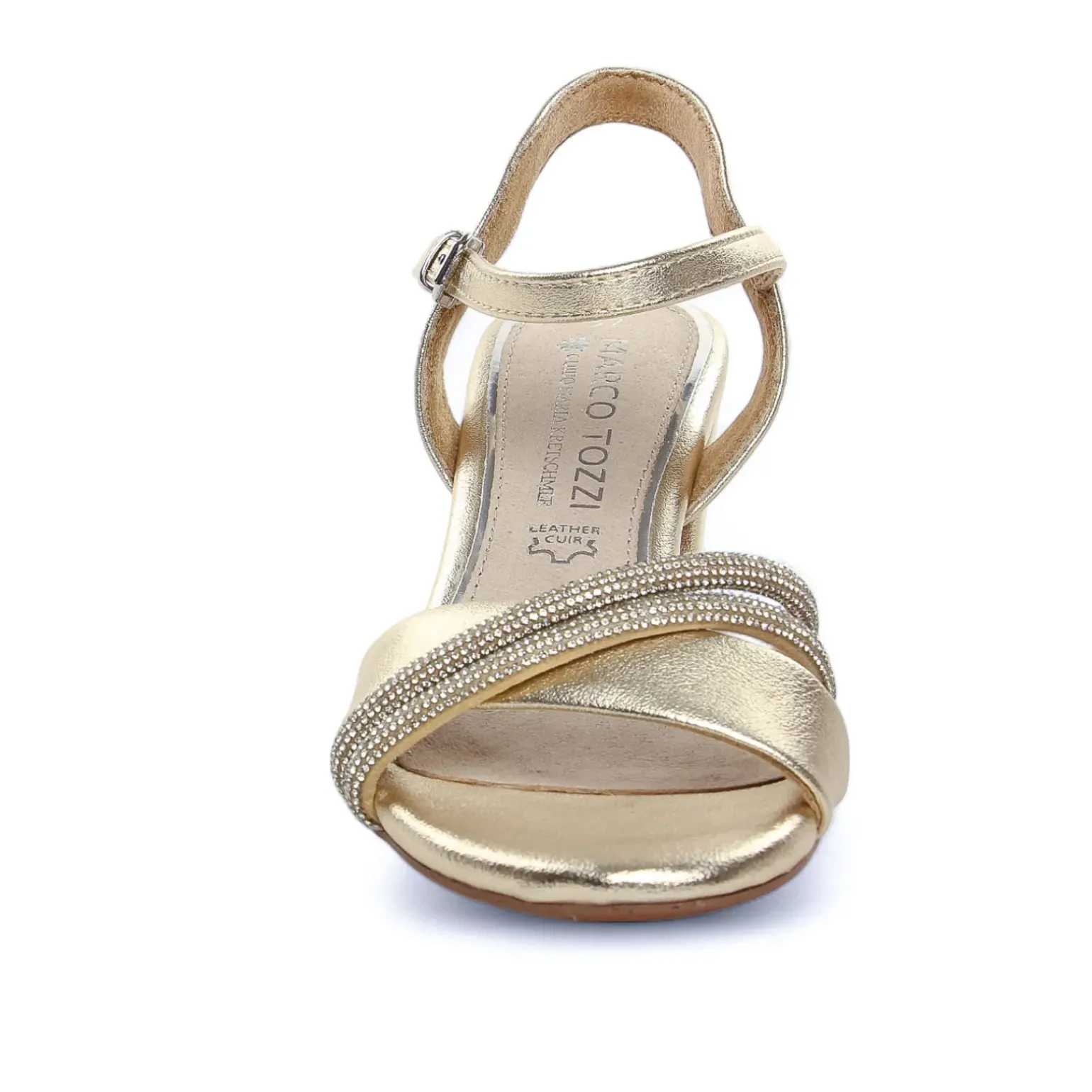 Nu-Pieds Talon Marco Tozzi 88302 Gold