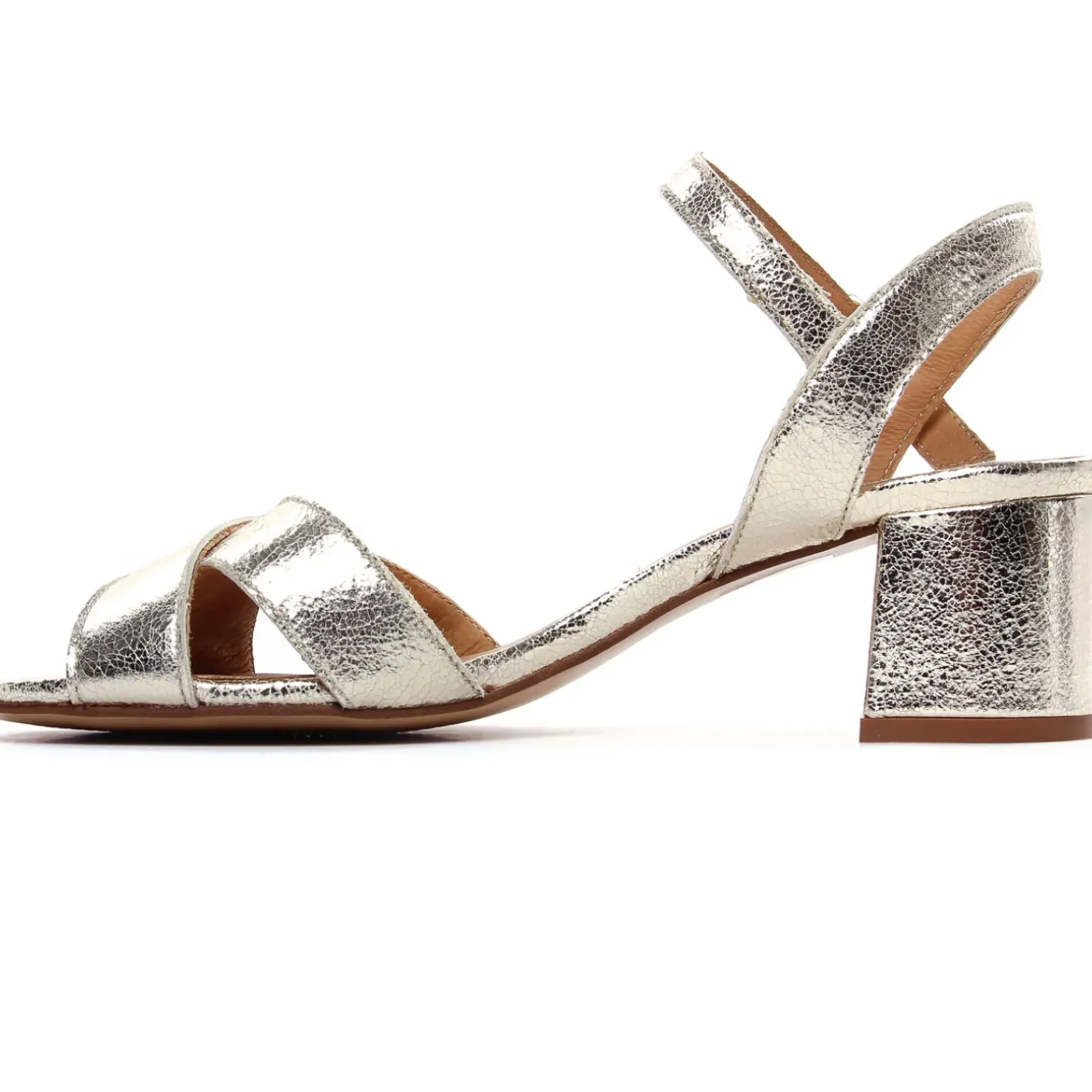 Nu-Pieds Talon Scarlatine Co45384A Platine