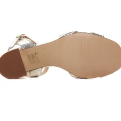 Nu-Pieds Talon Scarlatine Co45384A Platine