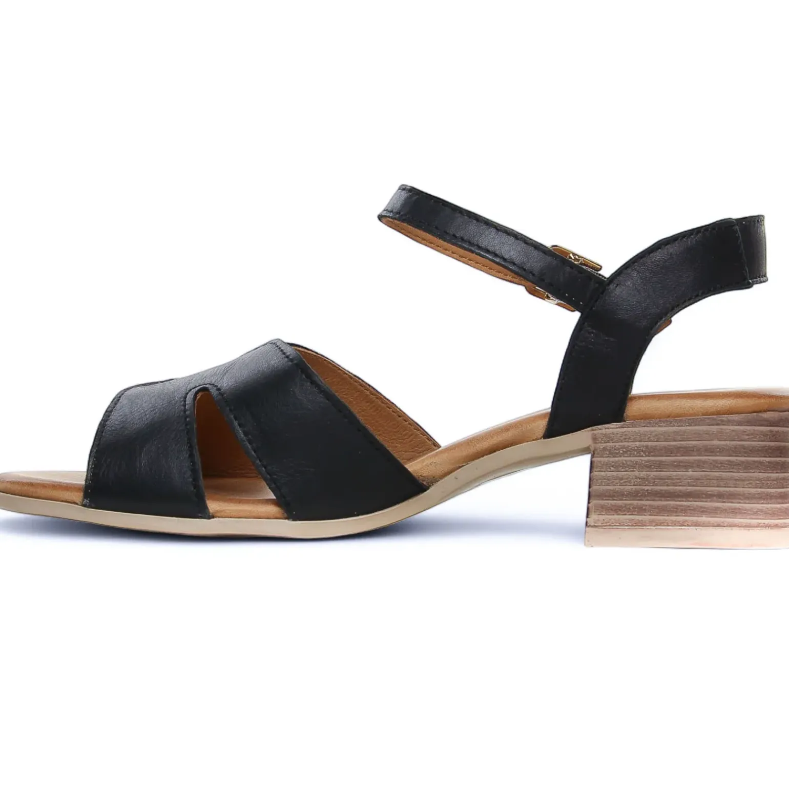 Nu-Pieds Talon Scarlatine Jade Noir