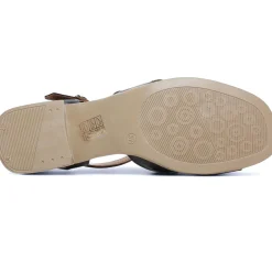 Nu-Pieds Talon Scarlatine Jade Noir