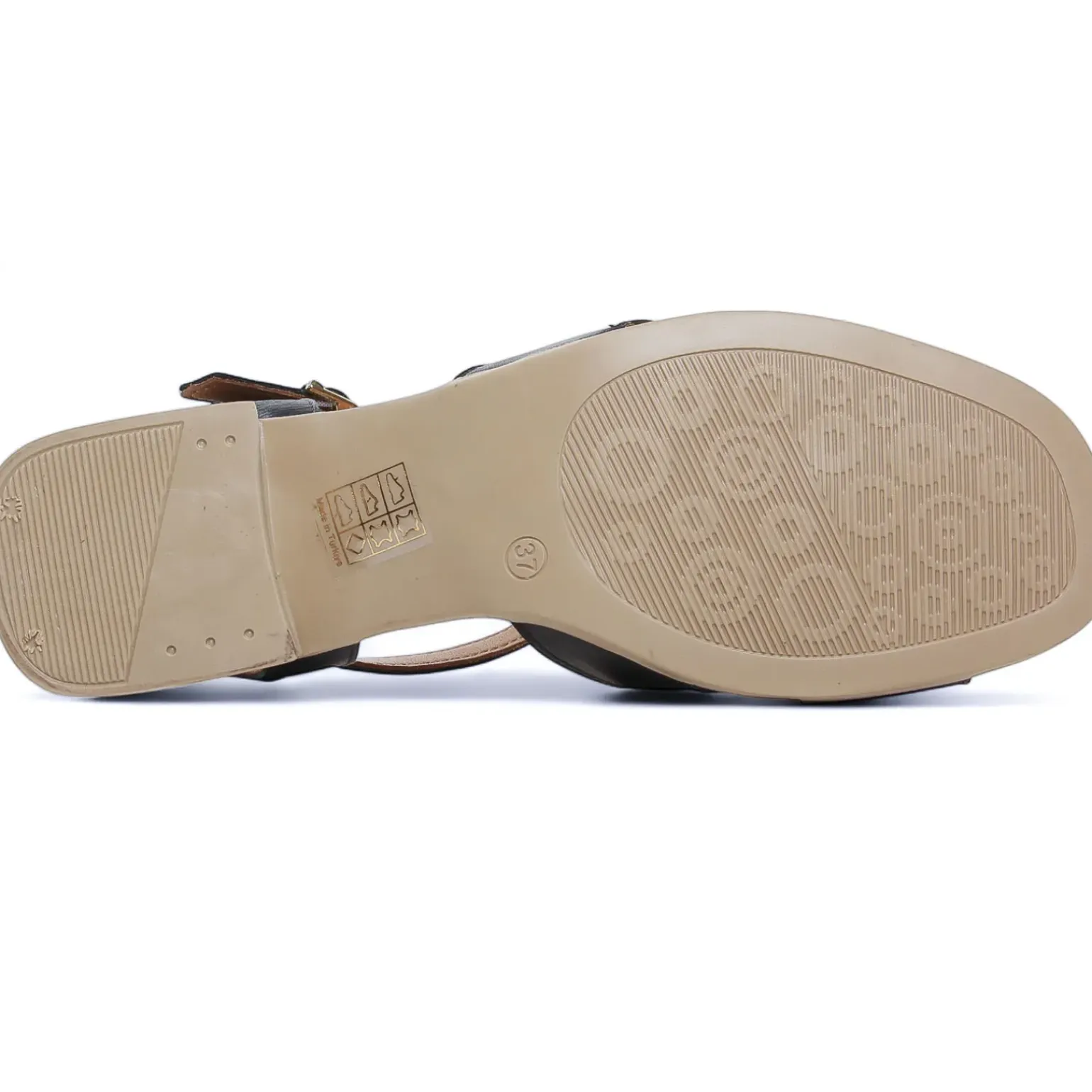 Nu-Pieds Talon Scarlatine Jade Noir