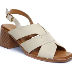 Nu-Pieds Talon Scarlatine Nava Beige