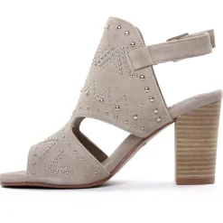 Nu-Pieds Talons Hauts Carmela 06662 Taupe