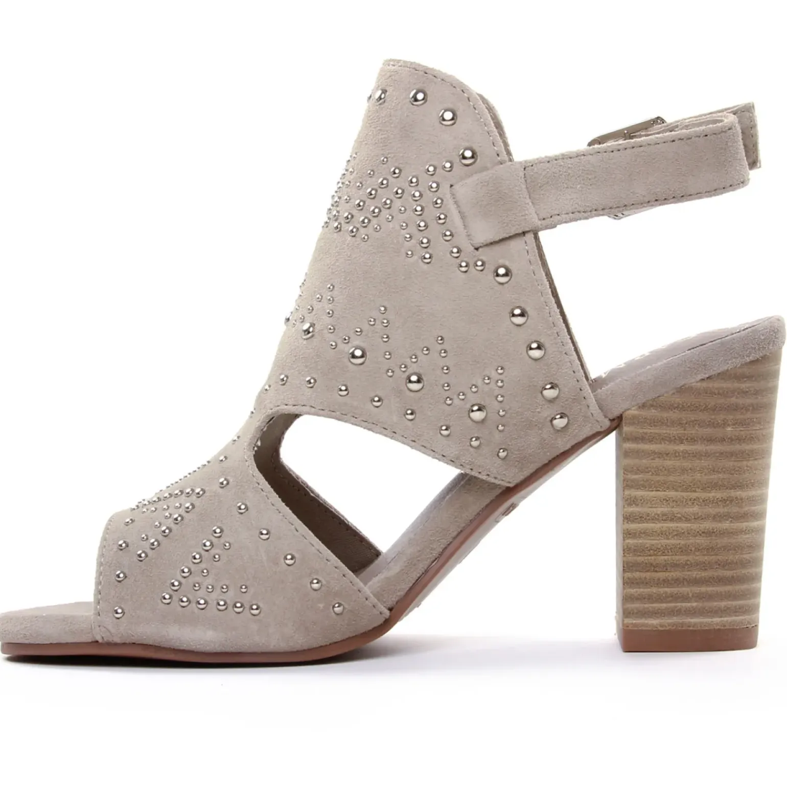 Nu-Pieds Talons Hauts Carmela 06662 Taupe