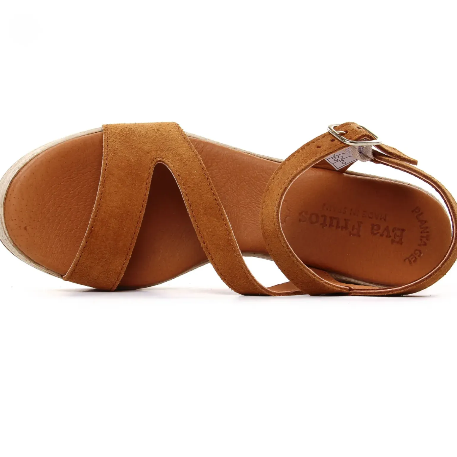 Nu-Pieds Talons Hauts Eva Frutos 4642 Cuero