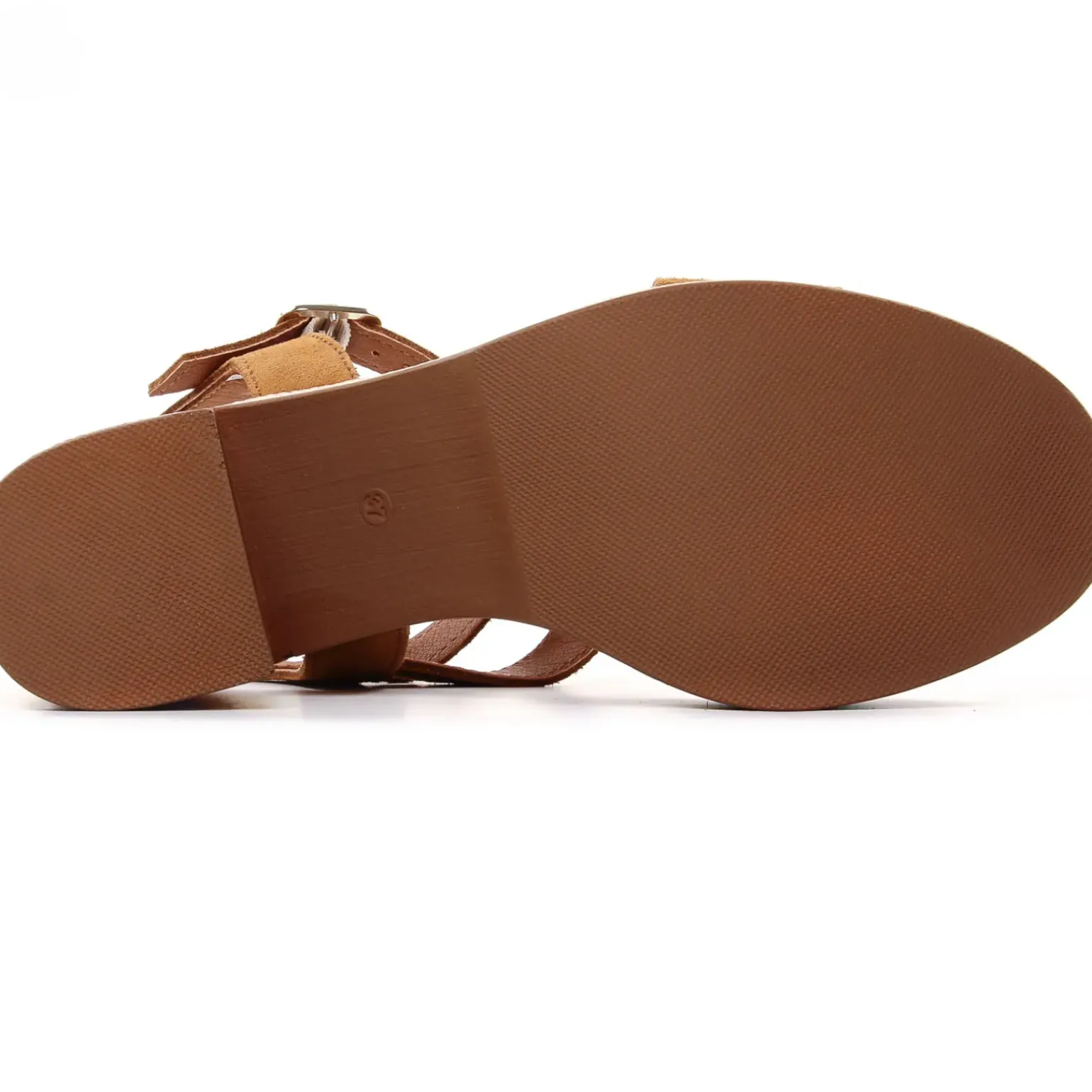 Nu-Pieds Talons Hauts Eva Frutos 4642 Cuero