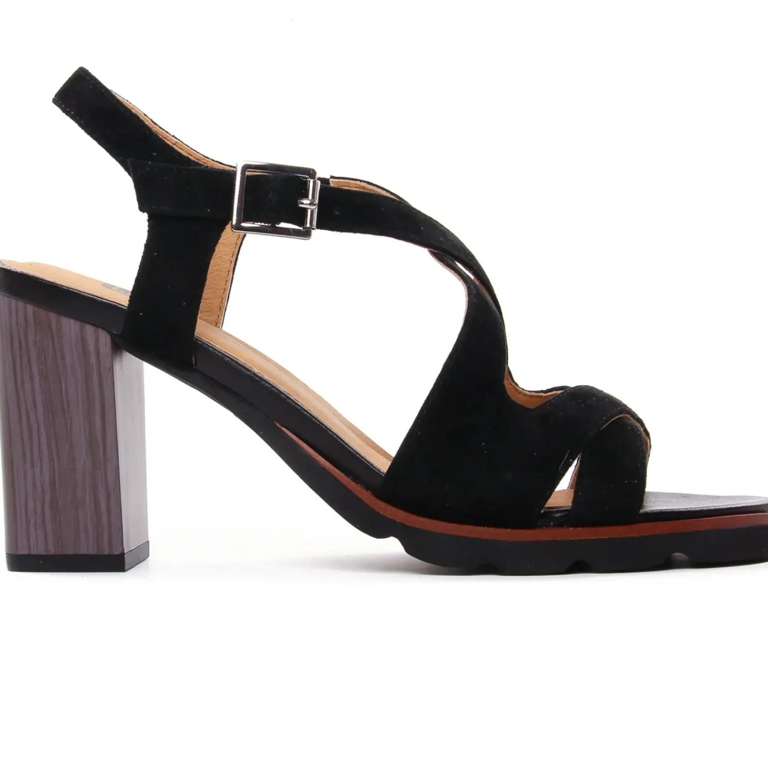 Nu-Pieds Talons Hauts Fugitive Retzia Noir