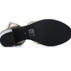 Nu-Pieds Talons Hauts Les Tropeziennes Lilonbuc Noir Irise