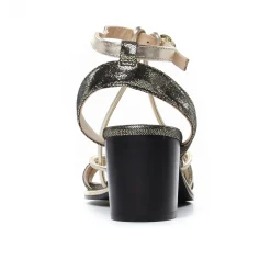 Nu-Pieds Talons Hauts Les Tropeziennes Lilonbuc Noir Irise