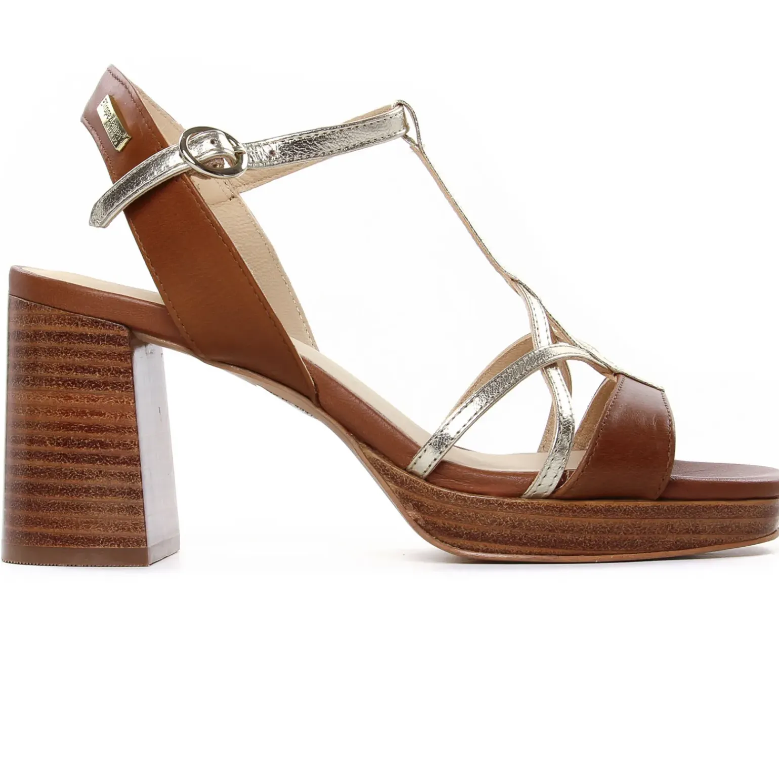 Nu-Pieds Talons Hauts Les Tropeziennes Limona Tan