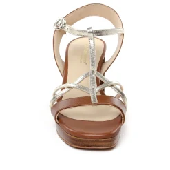 Nu-Pieds Talons Hauts Les Tropeziennes Limona Tan