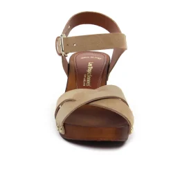 Nu-Pieds Talons Hauts Les Tropeziennes Toopino Taupe