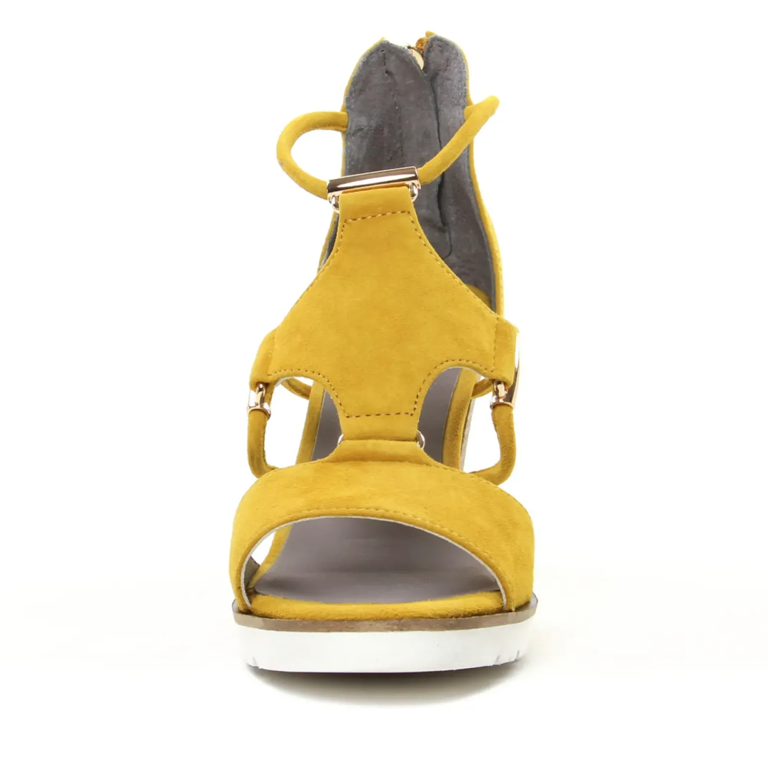 Nu-Pieds Talons Hauts Regarde Le Ciel Sylvie-47 Yellow
