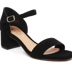 Nu-Pieds Talons Hauts Scarlatine 44814 Noir