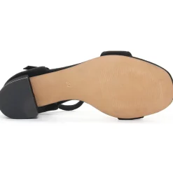 Nu-Pieds Talons Hauts Scarlatine 44814 Noir