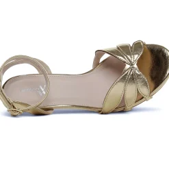 Nu-Pieds Talons Hauts Vanessa Wu Aveline Sd2768 Or