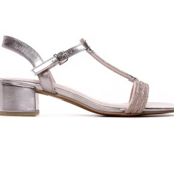 Nu-Pieds Trotteurs Marco Tozzi 28233 Rose Met Comb
