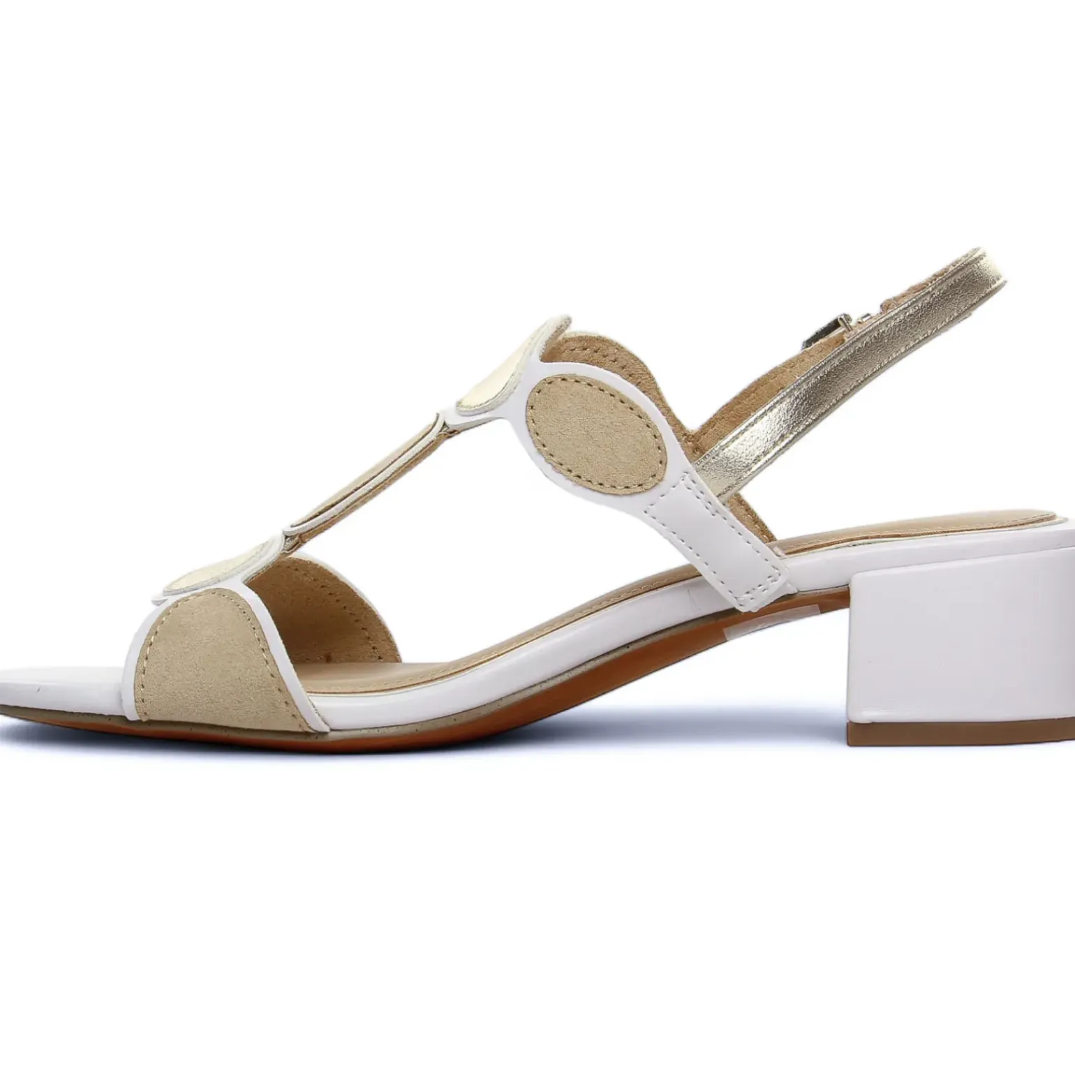 Nu-Pieds Trotteurs Marco Tozzi 28231 White Comb