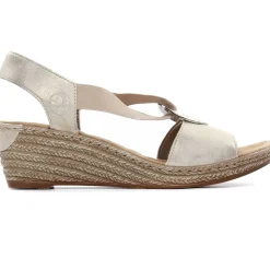 Nu-Pieds Trotteurs Rieker 624H6-60 Muschel